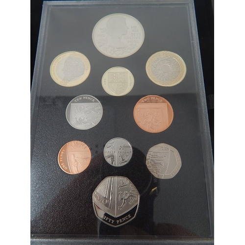 109 - 2012 UK Proof Set practically as struck in original box with COA