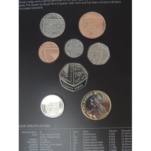 117 - 2016 Annual coin set (16 coins) Brilliant Uncirculated