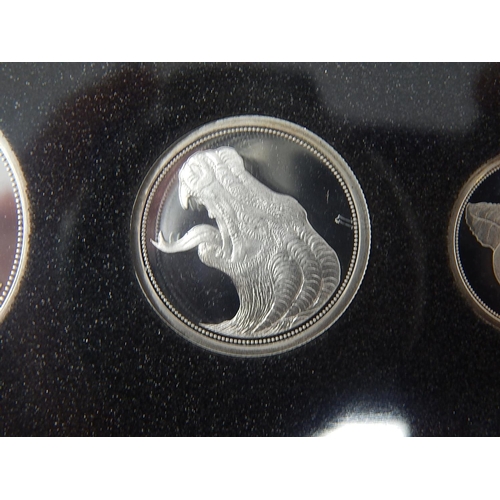 136 - 2013 George and Dragon Silver Hallmark Set