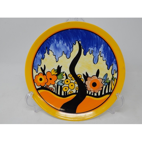 155 - Clarice Cliff Plate: 