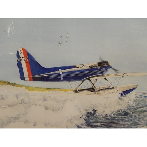 327 - Solent Spirit, Outright winner of the Schneider Trophy 1931: Ltd Edn 5/750 signed by the Artist: Pet... 