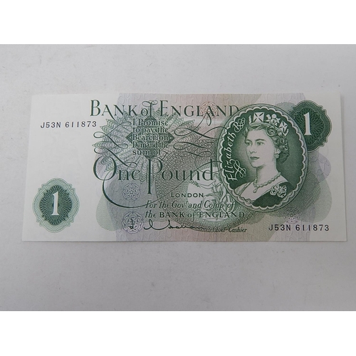 168 - 4 x £1 notes