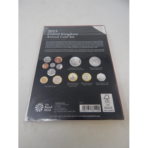 179 - 2015 Annual coin set