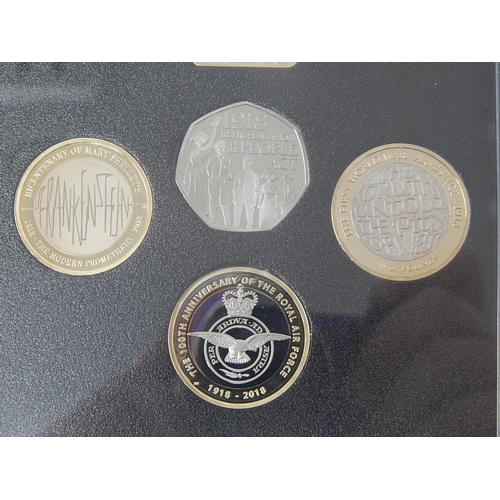 189 - 2018 Proof Set practically as struck in original box with COA