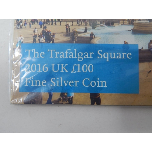 207 - Trafalgar Square 2016 £100 coin