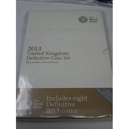 223 - Emblems of Britain; Royal Shield of Arms 2010 and 2013 Uncirculated Sets