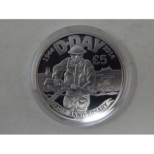 243 - 2006 Brunel 2 x £2 Proof Silver; 2005 Nelson Proof Siver Crown; Jersey D-Day Silver Crown; 2002 Bril... 