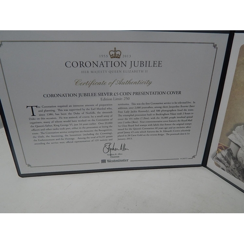 248 - London Mint first ever 88mm Royal baby commemorative; 2016 Silver Britannia PNC and a 2013 Silver PN... 