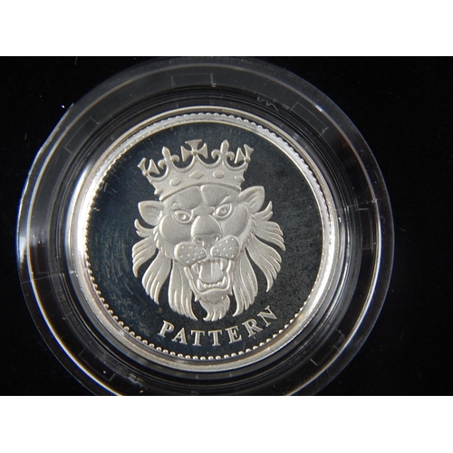 251 - 2004 Silver Proof 4 coin Pattern Set