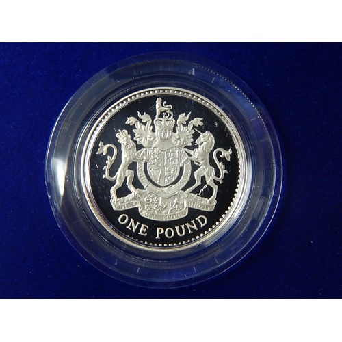 290 - 2003 Silver Piedfort 3-coin set practically as struck in original cases of issue with COA