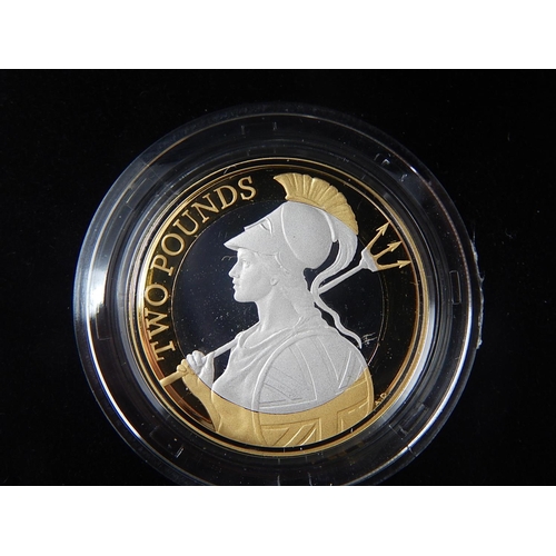 312 - 2015 Britannia Piedfort £2 coin