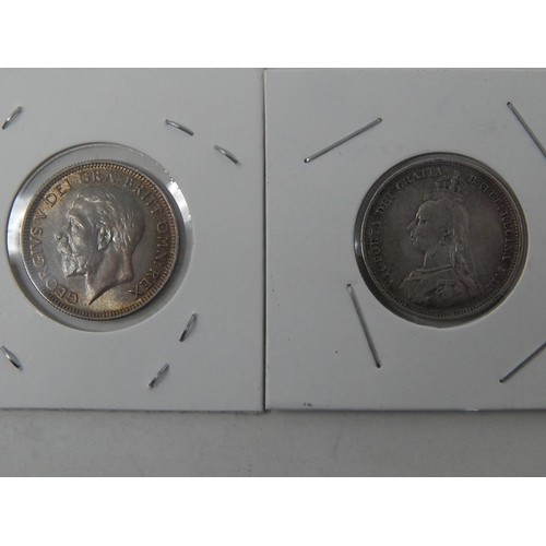 69 - 1887 Shilling + 1936 Shilling