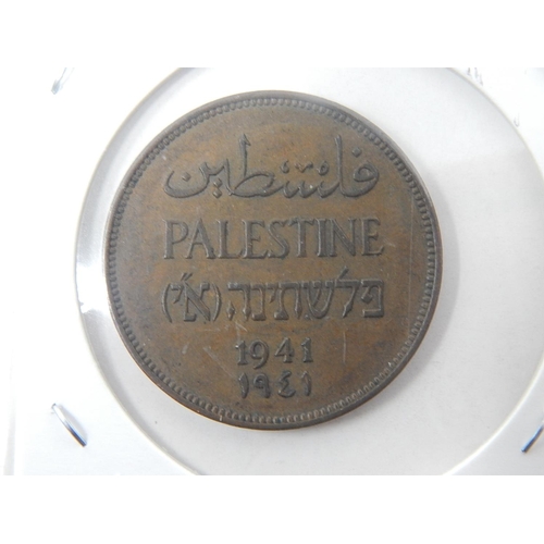 70 - Palestine One Mil 1942/1944 + Two Mils 1941