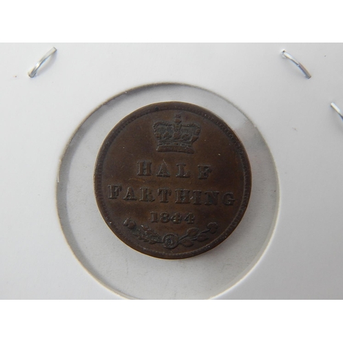 72 - Farthings: 1858/1885/1901 + Half Farthing 1844