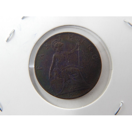 72 - Farthings: 1858/1885/1901 + Half Farthing 1844