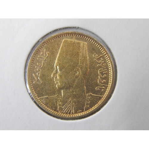 79 - King Farouk: Egypt Piastres 1937 x 10