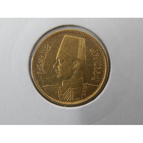 80 - King Farouk: Egypt Piastres 1937 x 10