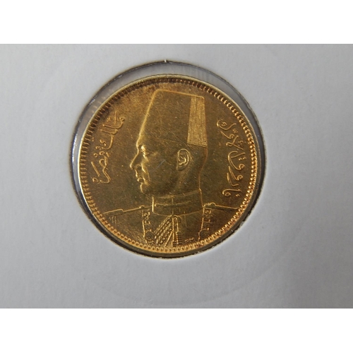 84 - King Farouk: Egypt Piastres 1937 x 10