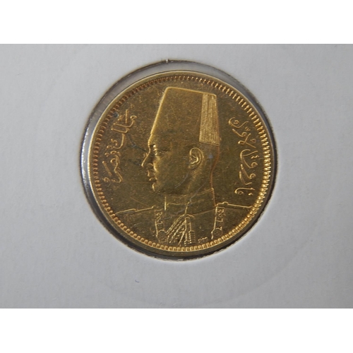 87 - King Farouk: Egypt Piastres 1937 x 10