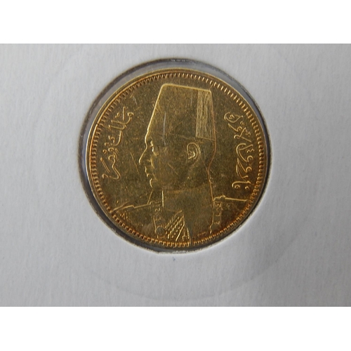 88 - King Farouk: Egypt Piastres 1937 x 10