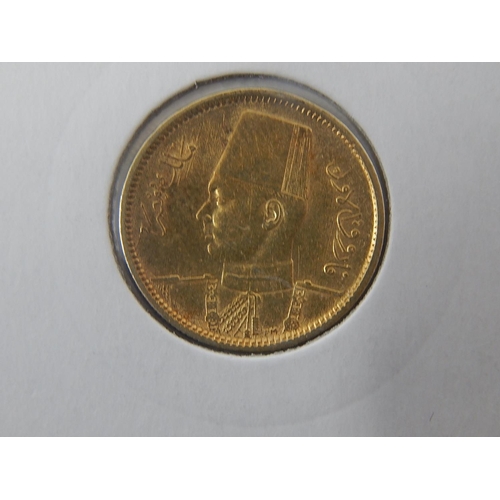 89 - King Farouk: Egypt Piastres 1937 x 10