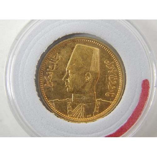 93 - King Farouk: Egypt Piastres 1939 x 8