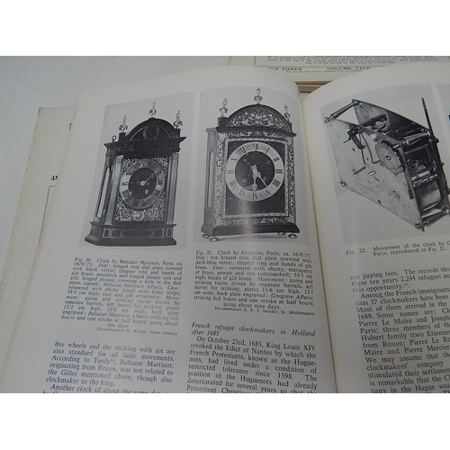 542 - 3 x Editions of Antiquarian Horology 1974/5