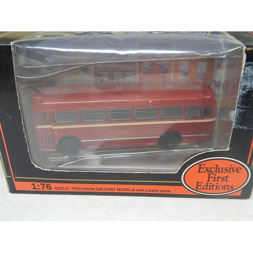 556 - Collection of 9 Cast Metal Buses & Coaches