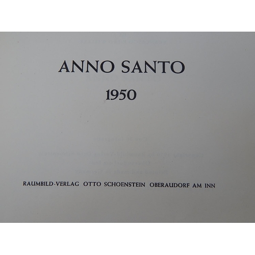 594 - ANNO SANTO: 1950 Complete with Original Steroscopic Viewer & complete set of 30 Viewing Slides.