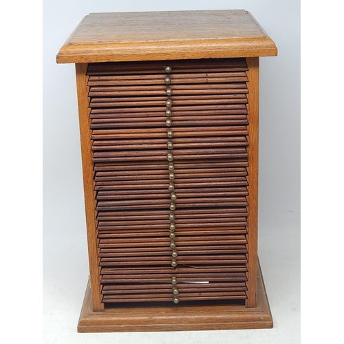 13 - A wooden collector's cabinet containing a fabulous collection of 530 Ancient and Medieval coins