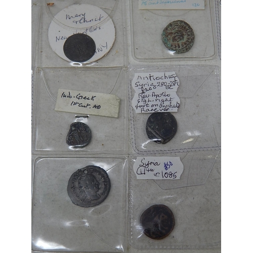 25 - Ancient coins x 24 mostly identified