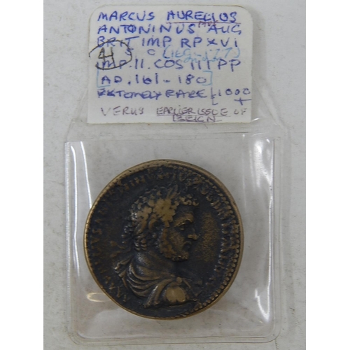 41 - Marcus Aurelius Antonius ex Martin Collection a bold strike, Very Fine or better