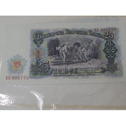 74 - Wolverhampton Bank Early One Pound Note, album of misc notes