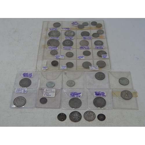 81 - Good  selection of Foreign Silver coinage, many early and higher grade examples