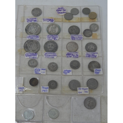 81 - Good  selection of Foreign Silver coinage, many early and higher grade examples