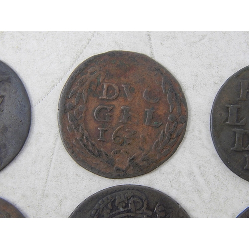 95 - Good selection of Early Austria Copper Coinage generally Very fine, some better