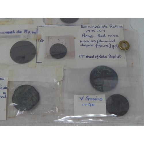 128 - Malta selection of early coinage all beautifully written up