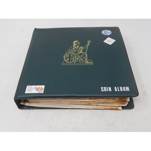 135 - Vintage coin album containing a very substantial collection of World coins