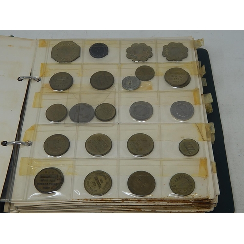 135 - Vintage coin album containing a very substantial collection of World coins