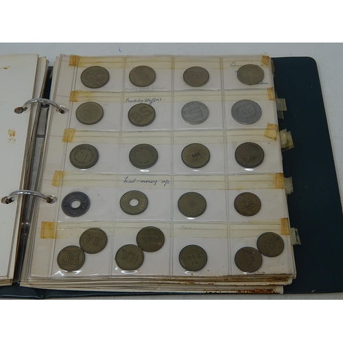 135 - Vintage coin album containing a very substantial collection of World coins