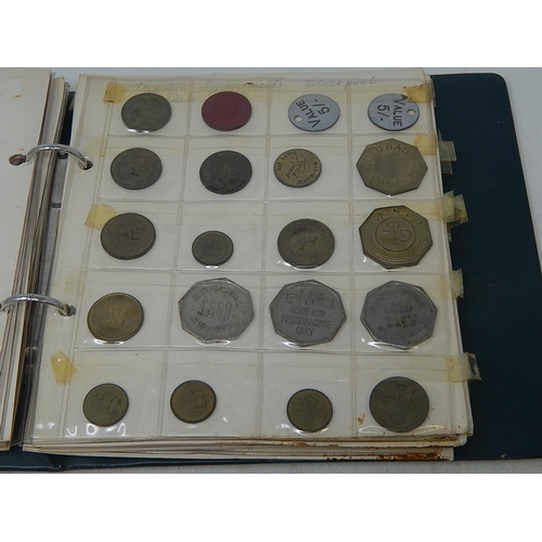 135 - Vintage coin album containing a very substantial collection of World coins