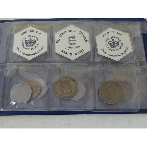 153 - Forward Junior Coin Album containing a collection of misc items