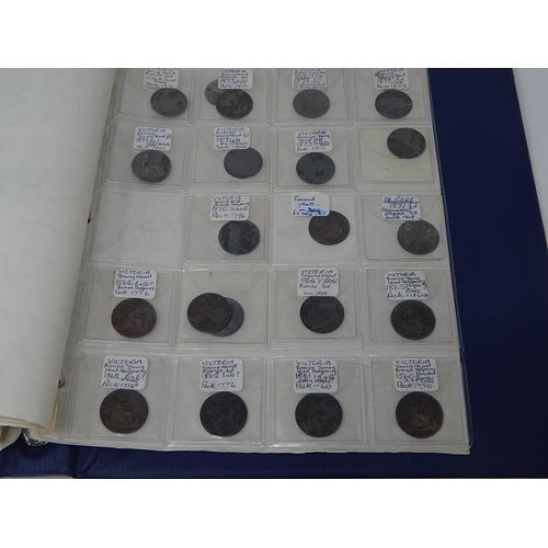 165 - Extensive collection of Bronze Halfpennies from 1860 onwards including the rare 1871, many better Vi... 