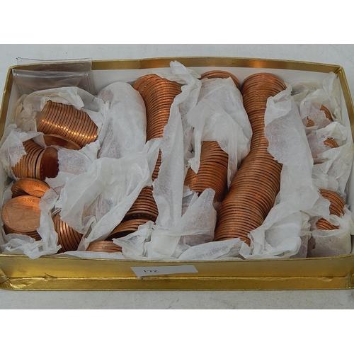 172 - box of Brilliant Uncirculated pennies