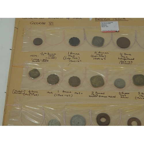 173 - India George V/George VI selection of coinage including Silver 30-40