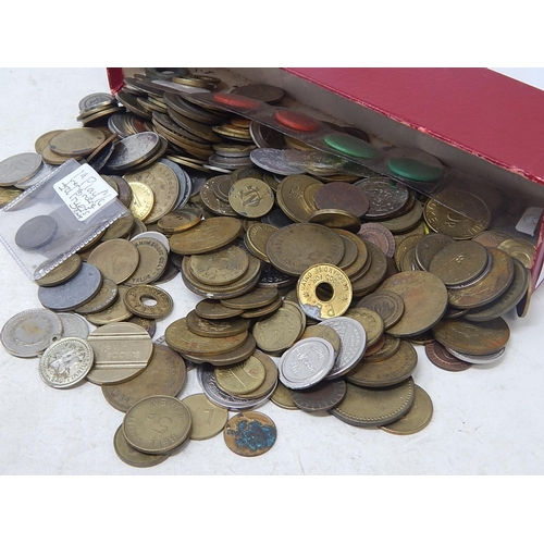 179 - 2 x boxes coins/casino chips