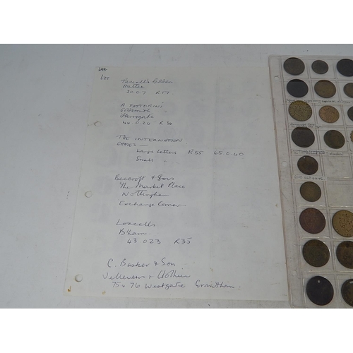 232 - Large selection of George III Gaming tokens, with an article from June 1971 Coin Monthly where the o... 