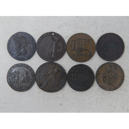 253 - 18th Century Condor Tokens: Kent Canterbury, Appleby, Norfolk, Yorkshire 1793, Huddersfield, Suffolk... 