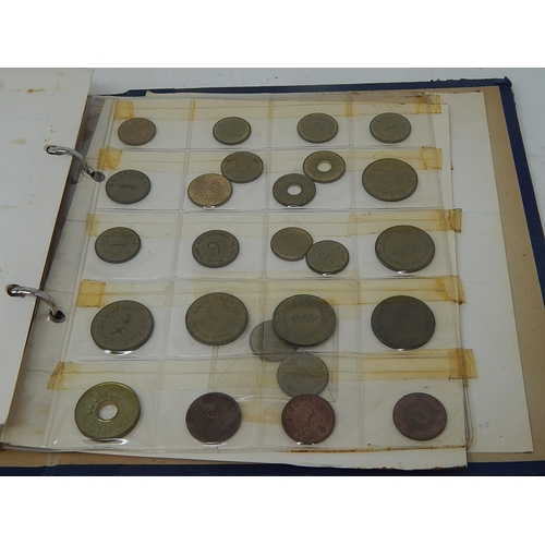 270 - vintage album containing large selection of tokens, jettons