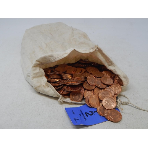 271 - Mint sealed bag of 1967 Halfpennies